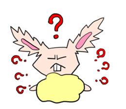 Usaten of rabbit sticker #4796138