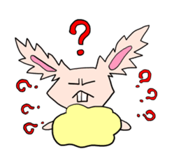 Usaten of rabbit sticker #4796138