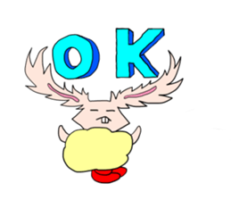 Usaten of rabbit sticker #4796147