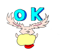 Usaten of rabbit sticker #4796147