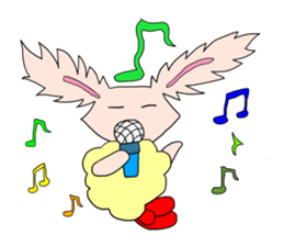 Usaten of rabbit sticker #4796150