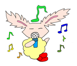 Usaten of rabbit sticker #4796150