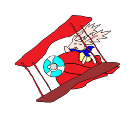 Usaten of rabbit sticker #4796155