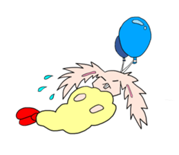 Usaten of rabbit sticker #4796156