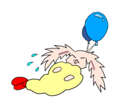 Usaten of rabbit sticker #4796156