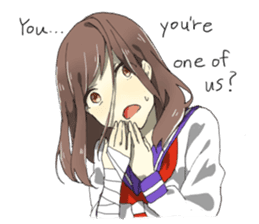 Chunibyo girlfriend Sticker EN sticker #4796603