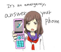 Chunibyo girlfriend Sticker EN sticker #4796605