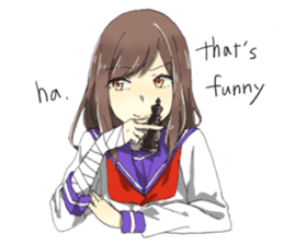Chunibyo girlfriend Sticker EN sticker #4796629