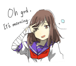 Chunibyo girlfriend Sticker EN sticker #4796631