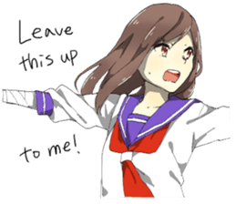 Chunibyo girlfriend Sticker EN sticker #4796636