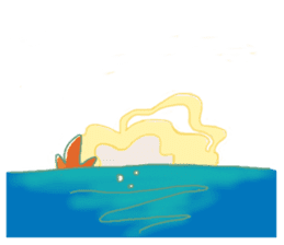 Little Mermaid Sun sticker #4796960