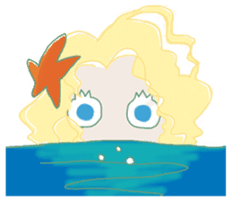 Little Mermaid Sun sticker #4796961