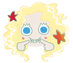 Little Mermaid Sun sticker #4796962