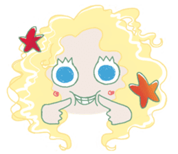 Little Mermaid Sun sticker #4796962