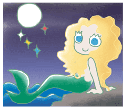 Little Mermaid Sun sticker #4796965