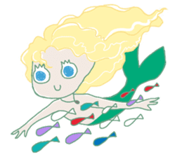 Little Mermaid Sun sticker #4796968