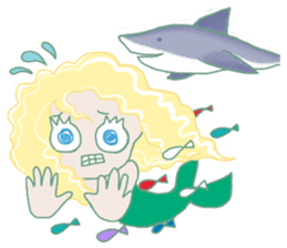 Little Mermaid Sun sticker #4796969