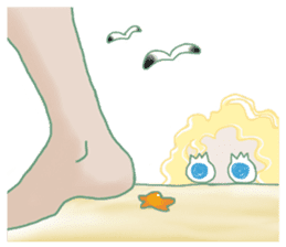 Little Mermaid Sun sticker #4796972