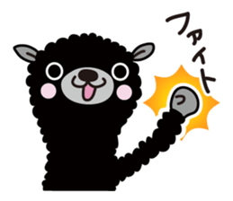 Three alpacas sticker-Positive thinking sticker #4797004