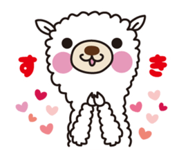 Three alpacas sticker-Positive thinking sticker #4797028