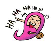 QQ PINK SNAILS sticker #4797164