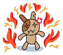 RURU-chan with a R-shaped ribbon sticker #4798532