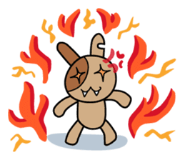 RURU-chan with a R-shaped ribbon sticker #4798532