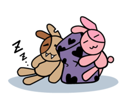 RURU-chan with a R-shaped ribbon sticker #4798544