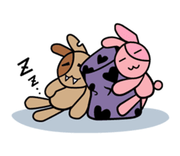 RURU-chan with a R-shaped ribbon sticker #4798544