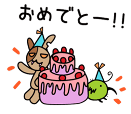 RURU-chan with a R-shaped ribbon sticker #4798547