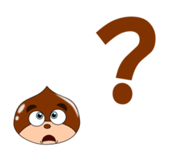 Conversation with chestnuts English sticker #4798614