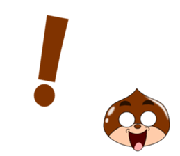 Conversation with chestnuts English sticker #4798615