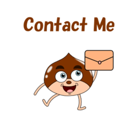 Conversation with chestnuts English sticker #4798624