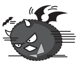 blackD sticker #4798846