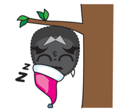 blackD sticker #4798848