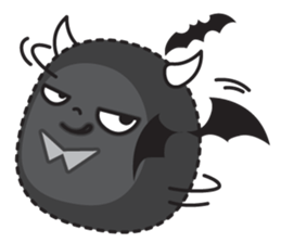 blackD sticker #4798856