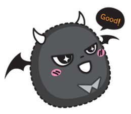 blackD sticker #4798860