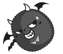 blackD sticker #4798861