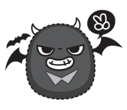 blackD sticker #4798862