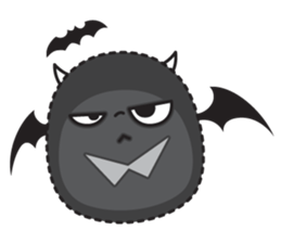 blackD sticker #4798865