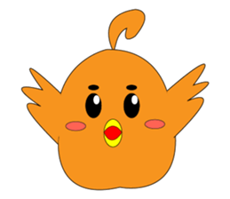 The strange bird sticker #4799561