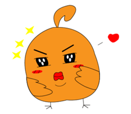 The strange bird sticker #4799562