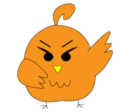 The strange bird sticker #4799564