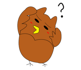 The strange bird sticker #4799566