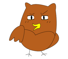 The strange bird sticker #4799576