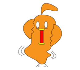 The strange bird sticker #4799581