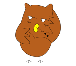 The strange bird sticker #4799598