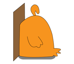 The strange bird sticker #4799599