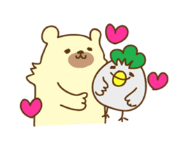 HappyKuma & PopBird sticker #4799977