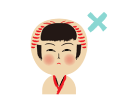 KOKESHI Sticker sticker #4800063